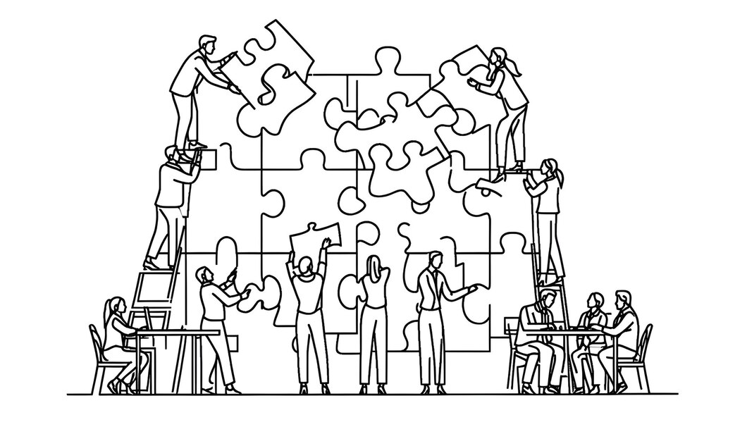 همکاری تیمی برای ساخت موفقیت